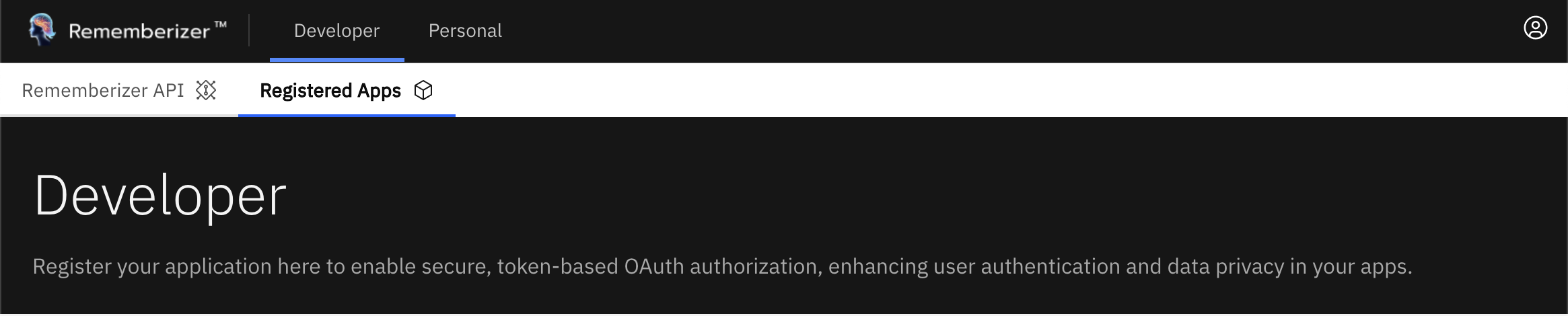 registered apps browse